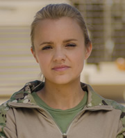 Bluestone 42. Ellen (Laura Aikman). Copyright: BBC