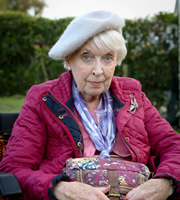 Boomers. Joan (June Whitfield). Copyright: Hat Trick Productions