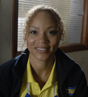 Boy Meets Girl. Fiona (Angela Griffin). Copyright: Granada Productions