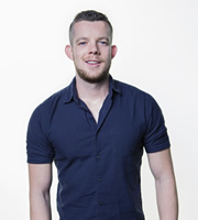 Richard Marsh: Cardboard Heart. Beast (Russell Tovey). Copyright: Lucky Giant