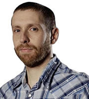 Dave Gorman. Copyright: Alan Peebles / BBC