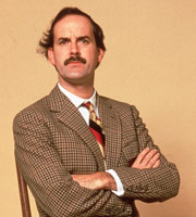 Fawlty Towers. Basil Fawlty (John Cleese). Copyright: BBC