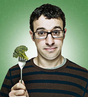 Friday Night Dinner. Adam (Simon Bird). Copyright: Popper Pictures / Big Talk Productions