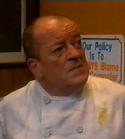 Heartburn Hotel. Harry Springer (Tim Healy). Copyright: BBC