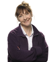 Jam & Jerusalem. Tip Haddam (Pauline McLynn). Copyright: BBC