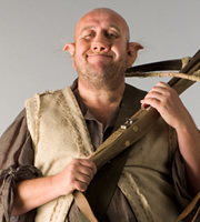 Kröd Mändoon And The Flaming Sword Of Fire. Loquasto (Steve Speirs). Copyright: Hat Trick Productions / Comedy Central