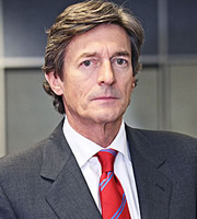 Lunch Monkeys. Mike Cranford (Nigel Havers). Copyright: Channel K / BBC