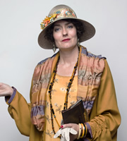 Mapp & Lucia. Lucia Lucas (Anna Chancellor). Copyright: BBC