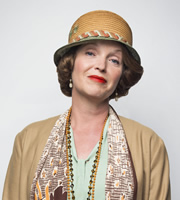 Mapp & Lucia. Elizabeth Mapp (Miranda Richardson). Copyright: BBC