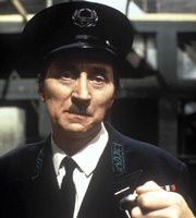 On The Buses. Inspector Blake (Stephen Lewis). Copyright: London Weekend Television