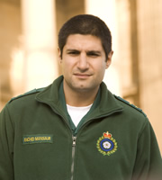 Sirens. Rachid Mansaur (Kayvan Novak). Copyright: Daybreak Pictures