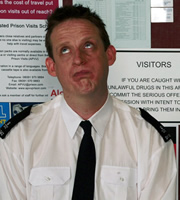 The Visit. Officer Russell (Neil Bell). Copyright: BBC