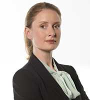 Yes, Prime Minister. Claire Sutton (Zoe Telford). Copyright: BBC