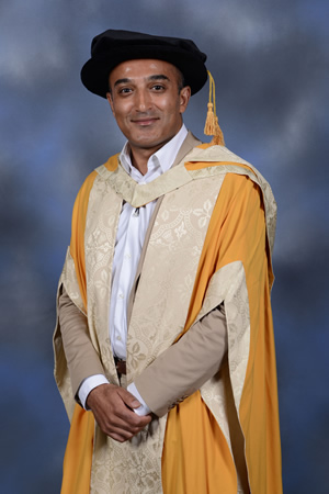 Adil Ray. Copyright: Birmingham City University