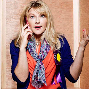 Ballot Monkeys. Kate Standen (Sarah Hadland). Copyright: Hat Trick Productions