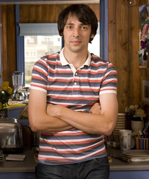 The Café. Richard Dickens (Ralf Little). Copyright: Jellylegs