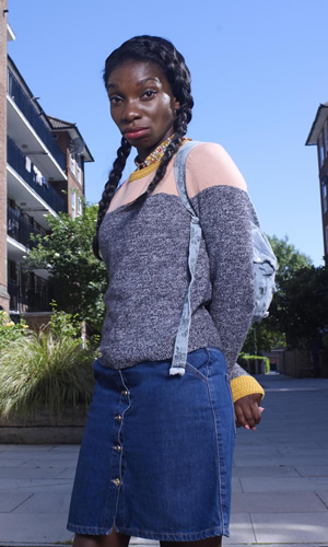 Chewing Gum. Tracey Gordon (Michaela Coel). Copyright: Retort