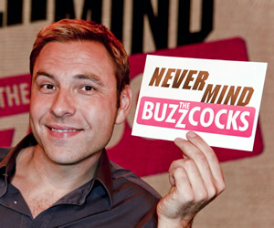 Never Mind The Buzzcocks. David Walliams. Copyright: TalkbackThames / BBC