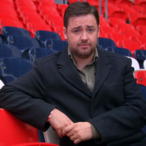 Eurogeddon: Why England Shouldn't Win Euro 2012. Jason Manford. Copyright: Channel X