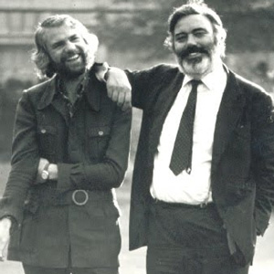 Image shows from L to R: Ray Galton, Alan Simpson