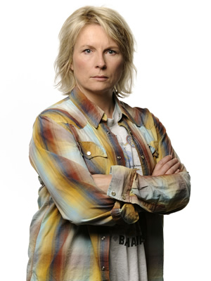 Jam & Jerusalem. Caroline Martin (Jennifer Saunders). Copyright: BBC