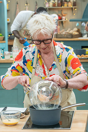 The Great Celebrity Bake Off for Stand Up To Cancer 2020. Jenny Eclair. Copyright: Channel 4 Television Corporation