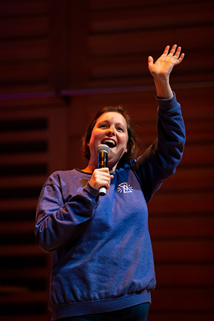 Josie Long. Copyright: Natalie Shaw / Cosmic Shambles Network