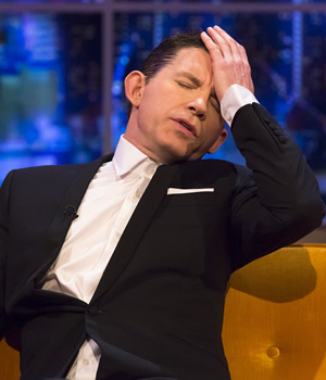 The Jonathan Ross Show. Lee Evans. Copyright: Hot Sauce / ITV Studios