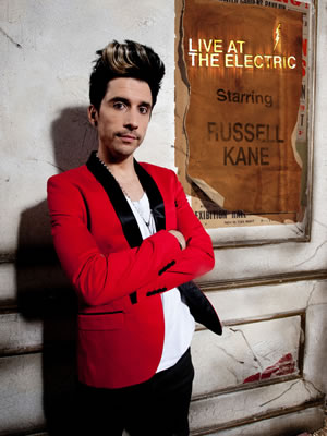 Live At The Electric. Russell Kane. Copyright: Avalon Television