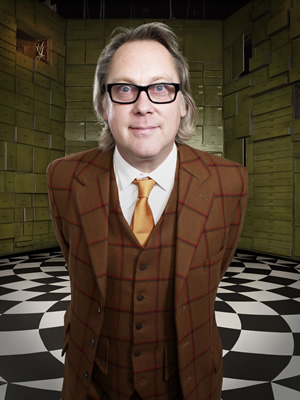 The Ministry Of Curious Stuff. Mr Reeves (Vic Reeves). Copyright: BBC