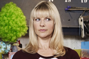 Miranda. Stevie (Sarah Hadland). Copyright: BBC