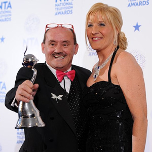 Image shows from L to R: Brendan O'Carroll, Jennifer Gibney