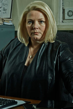 No Offence. D.I. Vivienne Deering (Joanna Scanlan). Copyright: AbbottVision