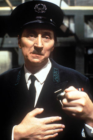 On The Buses. Inspector Blake (Stephen Lewis). Copyright: London Weekend Television