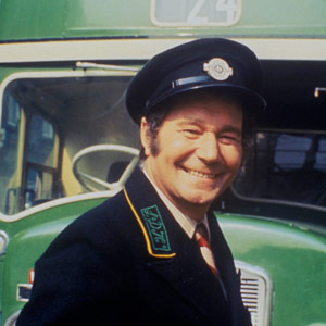 On The Buses. Stan Butler (Reg Varney). Copyright: London Weekend Television