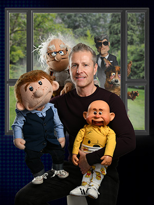 Paul Zerdin. Credit: Steve Ullathorne