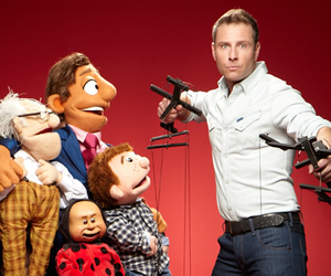 Puppet Master. Paul Zerdin