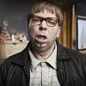 Psychoville. David Sowerbutts (Steve Pemberton). Copyright: BBC