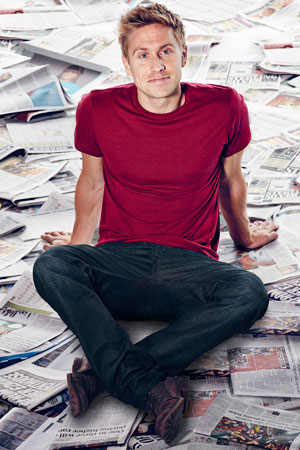 Russell Howard's Good News. Russell Howard. Copyright: Avalon Television