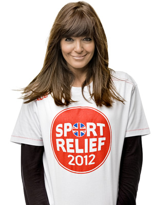 Stand Up For Sport Relief. Claudia Winkleman. Copyright: BBC