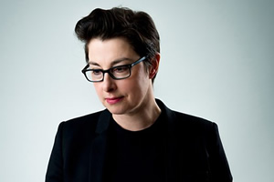 Insert Name Here. Sue Perkins. Copyright: 12 Yard Productions / Black Dog Television