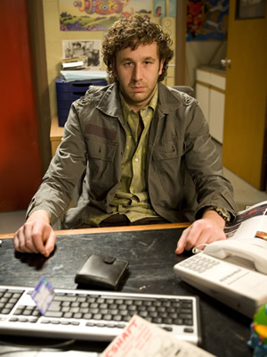 The IT Crowd. Roy (Chris O'Dowd). Copyright: TalkbackThames