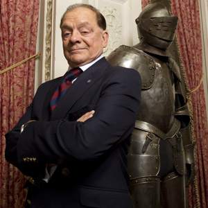 The Royal Bodyguard. Captain Guy Hubble (David Jason). Copyright: Hat Trick Productions / Busby Productions