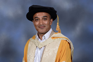 Adil Ray. Copyright: Birmingham City University