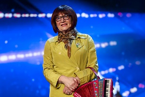 Barbara Nice on Britain's Got Talent. Janice Connolly. Copyright: ITV