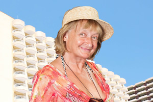 Benidorm. Jacqueline Stewart (Janine Duvitski). Copyright: Tiger Aspect Productions