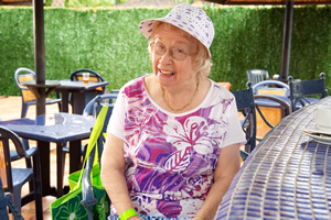 Benidorm. Noreen Maltby (Elsie Kelly). Copyright: Tiger Aspect Productions