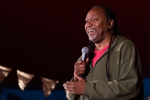 Reginald D Hunter. Credit: Carla Speight, Aberrant Perspectives