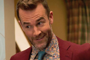 Carters Get Rich. Trent Zebrisky (James Van Der Beek). Copyright: Roughcut Television