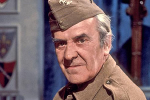 Dad's Army. Sergeant Wilson (John Le Mesurier). Copyright: BBC